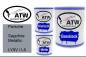 Preview: Porsche, Sapphire Metallic, LY5V / L5: 1L Lackdose + 1L Klarlack + 500ml Härter - Set, von ATW Autoteile West.